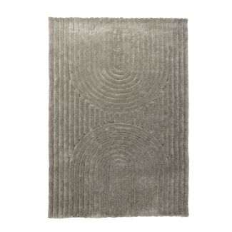 Denna produkten heter Pinta, tillverkad av Polyester material med en vacker Greige färg - SE Mattor