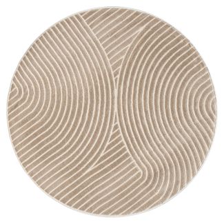 Denna produkten heter Bella Spin, tillverkad av Polyester & Polypropylen material med en vacker Mörkbeige färg - SE Mattor