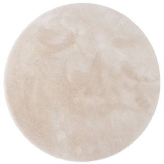 Denna produkten heter Fluffy, tillverkad av Polyester material med en vacker Beige färg - SE Mattor