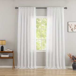 Linnegardin-look 2-Pack Kristina Vit