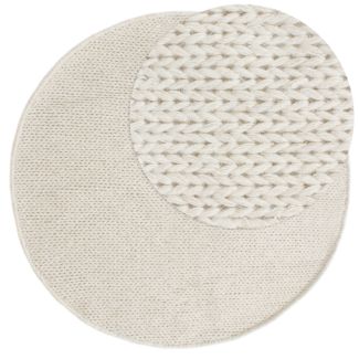 Denna produkten heter Mellby, tillverkad av 80% Ull & 20% Bomull material med en vacker Offwhite färg - SE Mattor