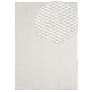 Denna produkten heter Nordic, tillverkad av Polyester material med en vacker Offwhite färg - SE Mattor