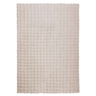 Denna produkten heter Rabbit Bubble, tillverkad av Polyester material med en vacker Ljusbeige färg - SE Mattor