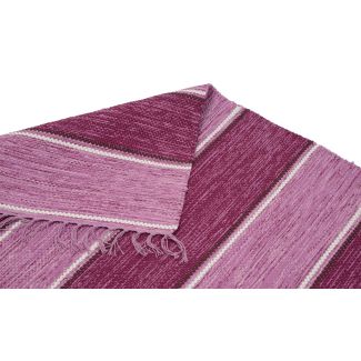 Denna produkten heter Trasmatta Kishion Lila, tillverkad av Bomull material med en vacker {color} färg - SE Mattor